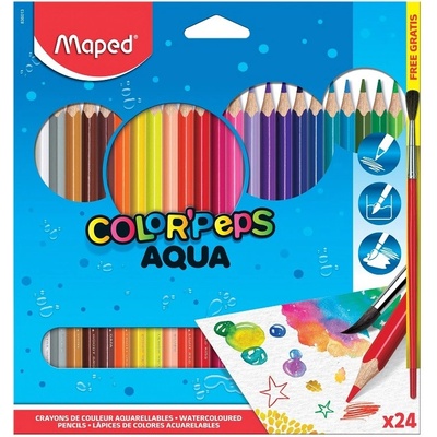 Maped Akvarelové pastelky Color Peps Aqua 24ks – Zboží Dáma