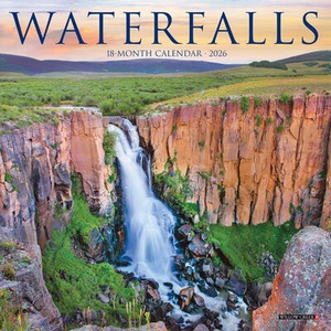 Waterfalls 2026 7 X 7 Mini Wall Calendar | Willow Creek Press (ISBN: 9781549253812)