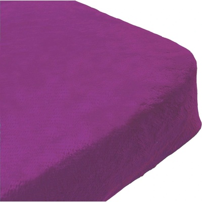 Sintex Prostěradlo LUX s Lycrou červené v.30cm 90x200