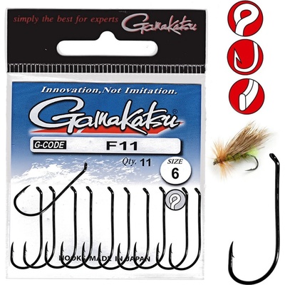Gamakatsu F11 Hook vel.16 13 ks