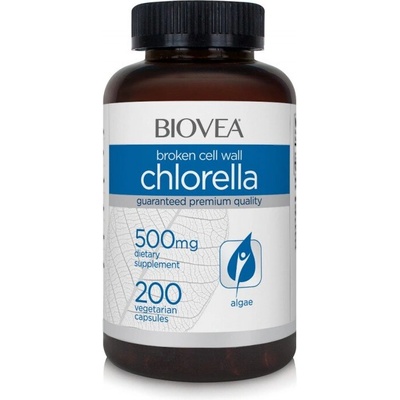Biovea Chlorella 500mg - Хлорела | 200 caps (8285)