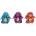 Nemesis Now Комплект статуетки Nemesis Now Adult: Humor - Three Wise Dragonlings, 8 cm (B3756K8)