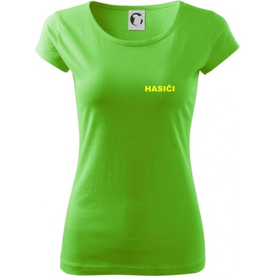 Hasiči názov samostatný Pure dámske tričko Apple Green