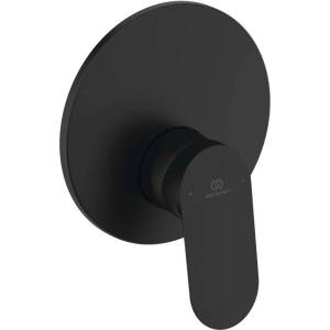 Ideal Standard Ceralife O - Смесител за душ за вграждане, копринено черен BE024XG (BE024XG)