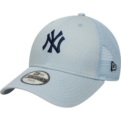 New Era NEW YORK YANKEES YOUTH MLB HOMEFIELD 9FORTY TRUCKER JR světle modrá