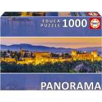 Educa Панорамен пъзел Educa - Алхамбра, Гранада, 1000 части (EDU19576)