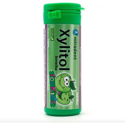 Miradent Xylitol DĚTSKÉ JABLKO 30 ks