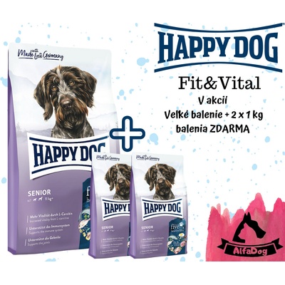 Happy Dog Fit & Vital Senior 12,5 kg