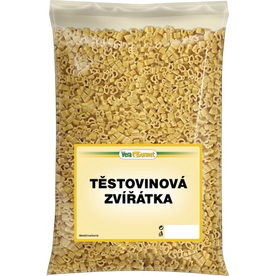 Vera Gurmet Těstovinová zvířátka 2,5 kg