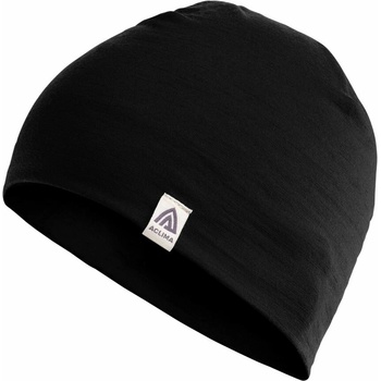 Aclima LightWool relaxed beanie Jet Black