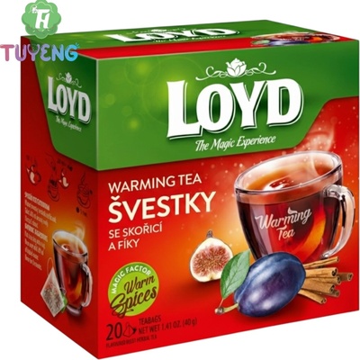 Loyd ovocný čaj švestky se skořicí a fíky 20 x 2 g
