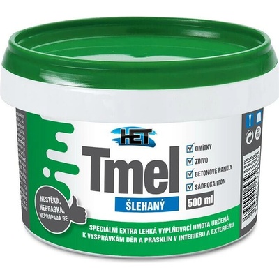 HET Šľahaný ľahčený tmel 500g