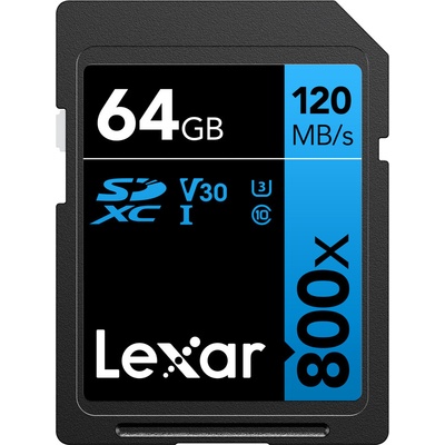 Lexar Professional 64 GB 800x SDXC UHS-I LSD0800064G-BNNNG