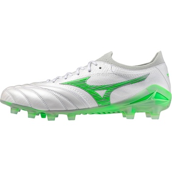 Image 1 of Mizuno Ръгби обувки Mizuno Morelia Neo IV Beta Adults Firm Ground Rugby Boots - Wht/N Grn/C Gry