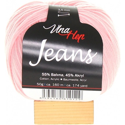 Vlna Hep Jeans světle růžová 8026