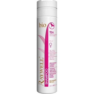 Raywell šampon proti vypadávání vlasů pro ženy bio TEA 250 ml