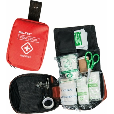 Lékárnička FIRST AID PACK MIDI červena