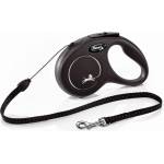 flexi Original New Classic S каишка 5 м до 12 кг, черна