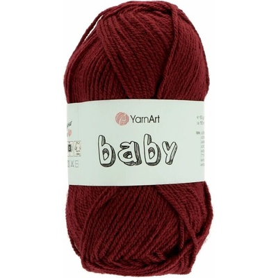 YarnArt Baby 577 vínovo červená