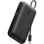 Belkin BOOSTCHARGE аварийно зарядно устройство с Type-C конектор, 20000mAh, LED дисплей + вграден Type-C кабел, ЧЕРНО BPB030HQBK (BPB030HQBK)