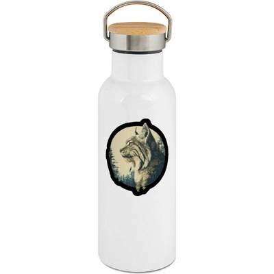 123TRIKO termoska Rys ostrovid, linoryt 500 ml
