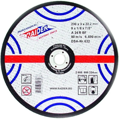 Raider Диск за метал 115х3.2х22.2mm (0160101)