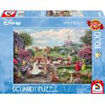 Schmidt Spiele Пъзел Schmidt от 1000 части - Пепеляшка, И заживели щастливо (58038)