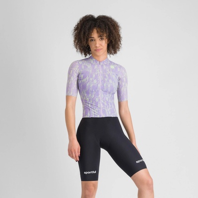 Sportful G-SUIT dámska kombinéza black mistic violet