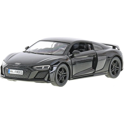 Kinsmart Audi R8 coupe kov13cm na zpětný chod Barva: Černá 1:36
