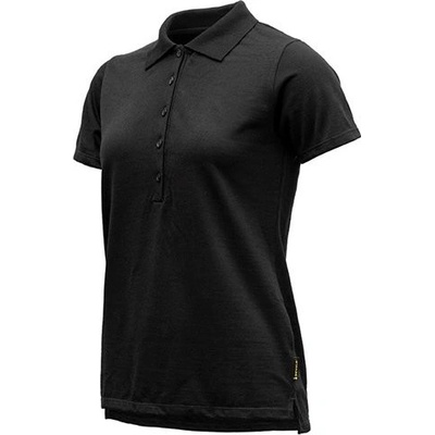 Devold Dámske tričko Pique black