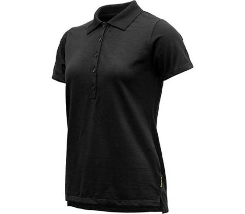 Devold Dámske tričko Pique black