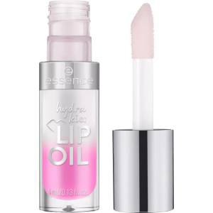 Essence Подхранващо масло за устни с цвят Hydra Kiss, 01 Kiss From A Rose, 4 ml - baby