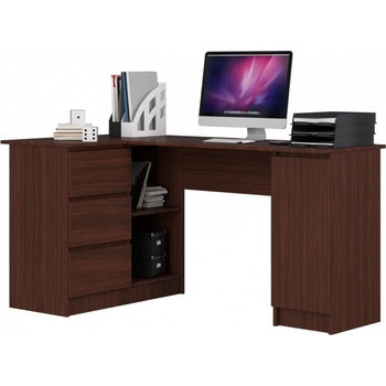 Ak Furniture B-20 rohový wenge levý
