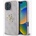 GUESS PU 4G Метално лого заден капак за iPhone 16 Pro Розов Guess | Lilav | ЖЕНИ | UNI