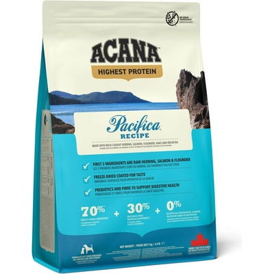 Acana Pacifica sleď & losos & platýs 2 kg