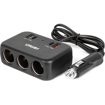 AMIO Predlžovacia zásuvka 1x USB-A 120W 80cm - 04365
