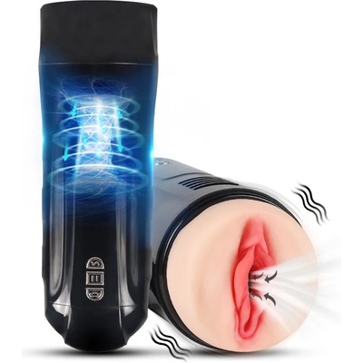 Shequ Truda Automatic Male Masturbator Vibration and Suction Vagina