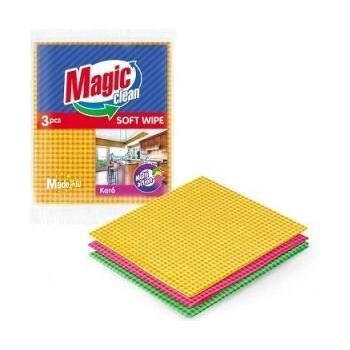 Magic Clean Megic Clean Soft Wipe Универсална почистваща кърпа 3 броя (KSSF9101)