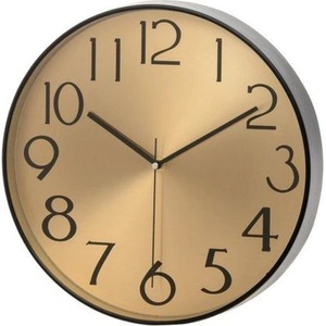 4LIVING Часовник за стена - цвят злато - Ø 30 см (TB-4Living-292782-Gold)