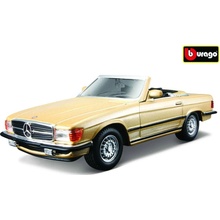 Bburago Classic Mercedes Benz 450 SL1977 zlatá 1:32