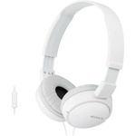 Sony MDR-ZX110APW with microphone white (MDRZX110APW.CE7) Слушалки