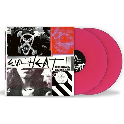 Primal Scream - Evil Heat (Magenta Coloured) (Reissue) CLR 2 LP