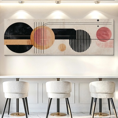 Obraz na plátně - Příležitostná rezonance FeelHappy.cz Velikost obrazu (šířka x výška): 180 x 60 cm