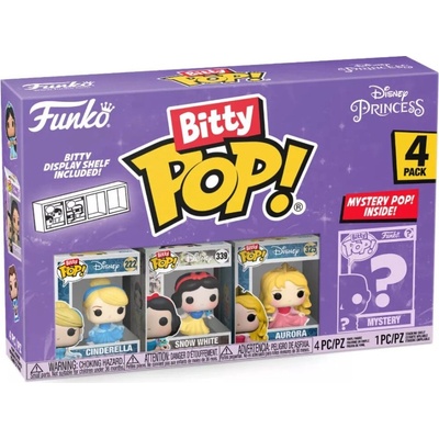 Funko Bitty Pop! 4-Pack: Disney Princesses - Cinderella a ostatní