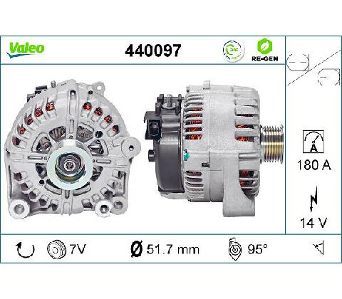 Alternátor VALEO 440097