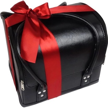 Top-Nechty kufrík na nechty alebo kozmetiku 29x22x25 cm čierny 5531