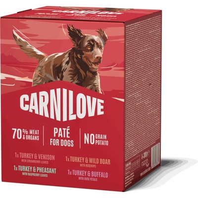 Carnilove Dog Paté Multipack 4 x 300 g