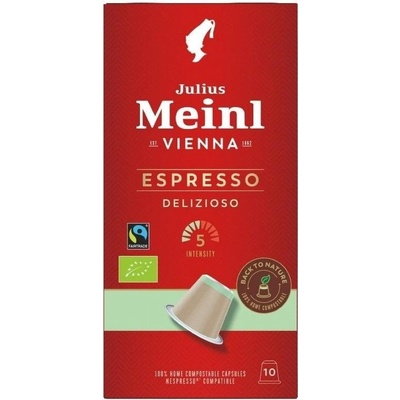 JULIUS MEINL Espresso Bio Fairtrade pre Nespresso 10 x 5,6 g