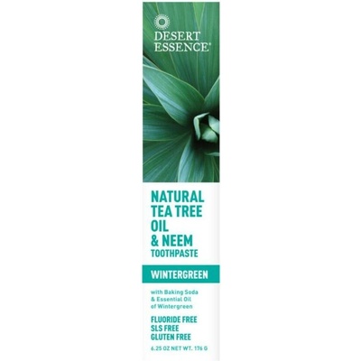 Desert Essence Pasta na zubyTea tree olej a neem 176 ml