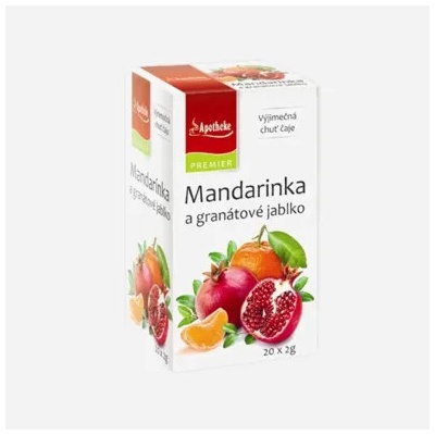 Apotheke Mandarinka a granátové jablko 6 x 40 g